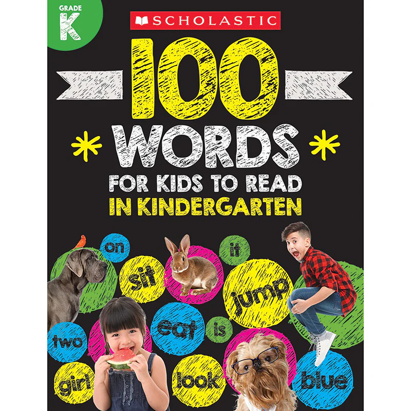 100 WORDS FOR KIDS TO READ IN GR K