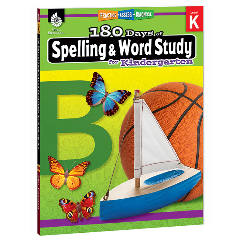 180 DAYS SPELLING & WORD STUDY GR K