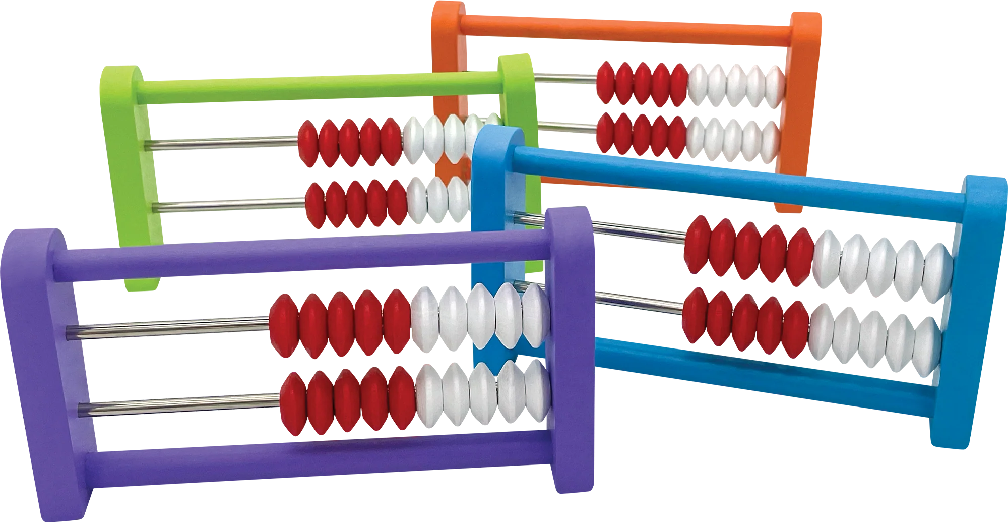 20-Bead Wooden Mini Rekenreks