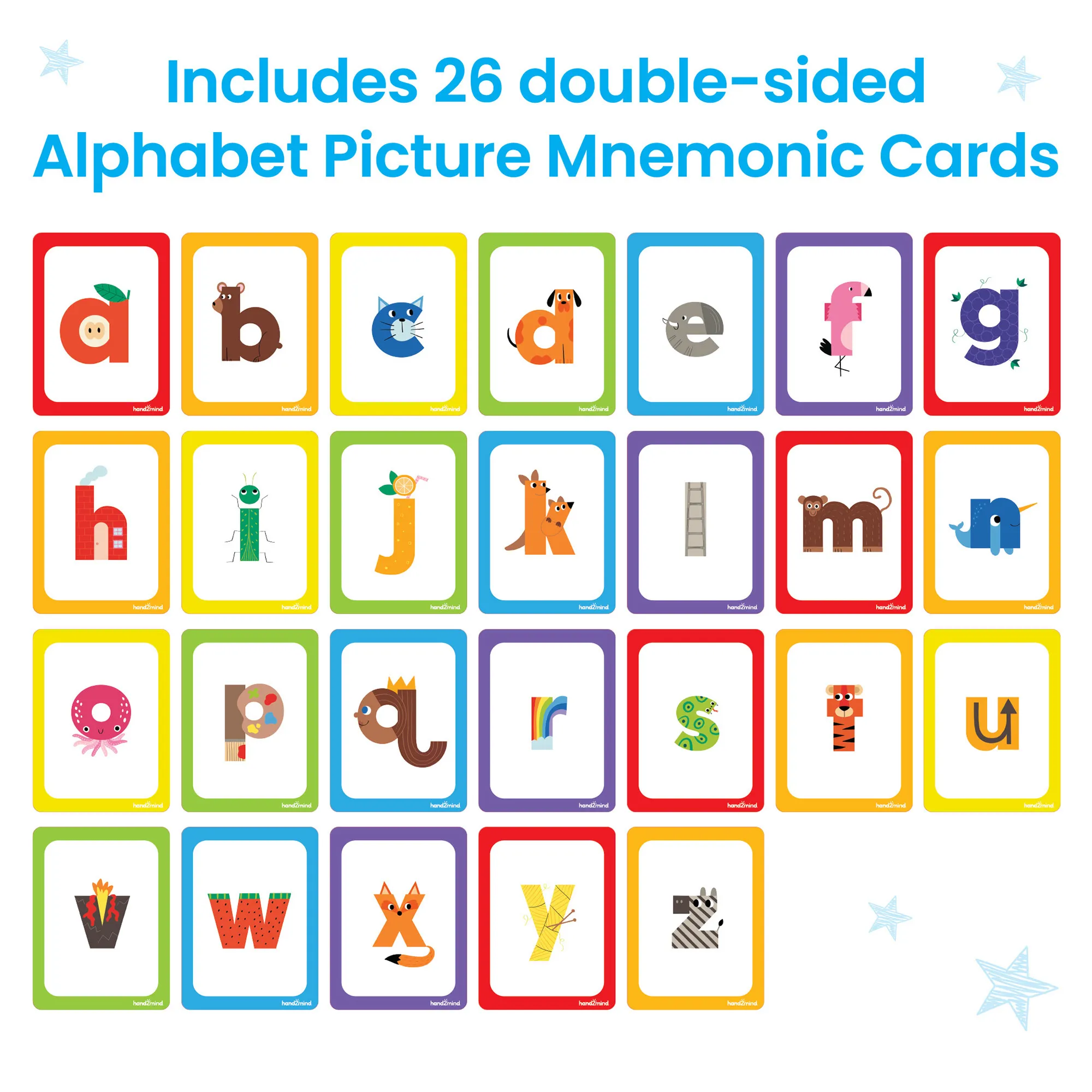 Alphabet Picture Mnemonic Cards - Image 3