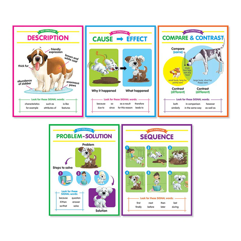 TEXT STRUCTURES ANCHOR CHARTS