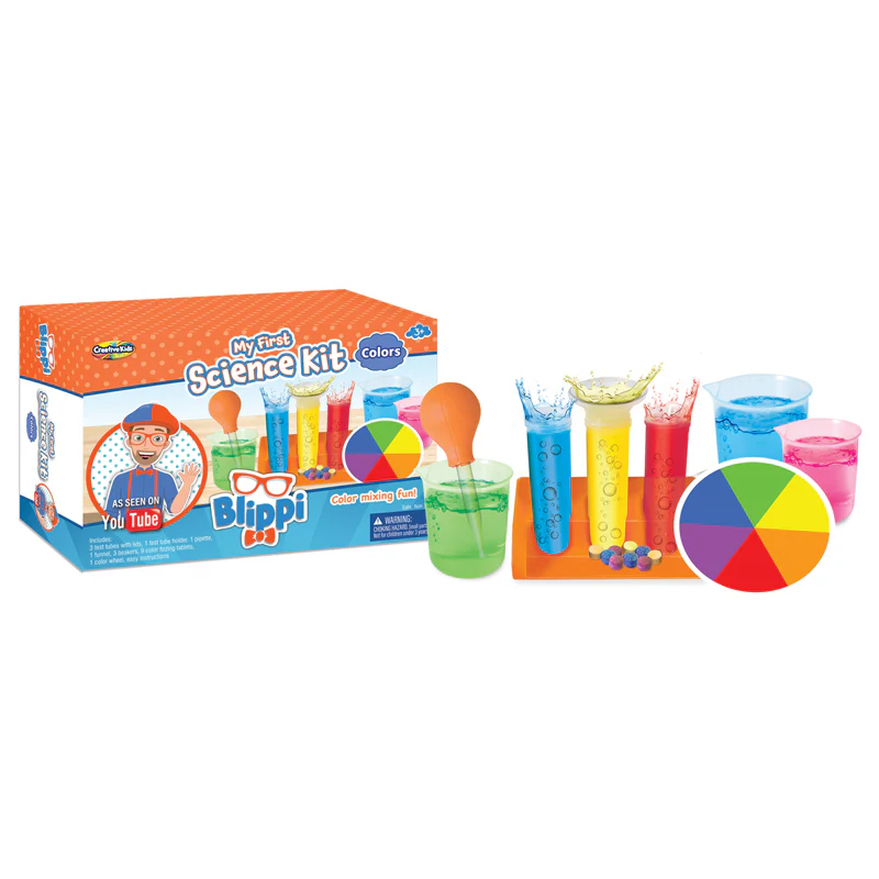 BLIPPI MY FIRST SCIENCE KIT COLORS