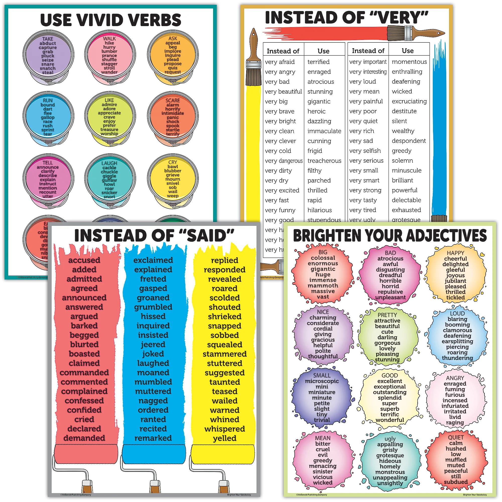 Brighten Vocabulary Poster Set