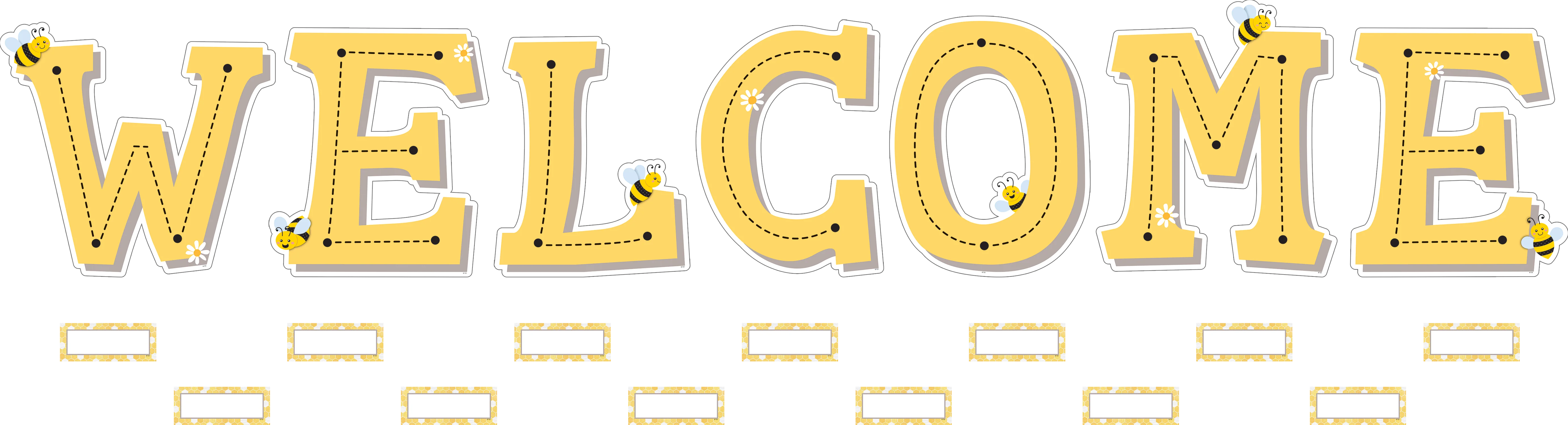Buzzing Bees Welcome Bulletin Board