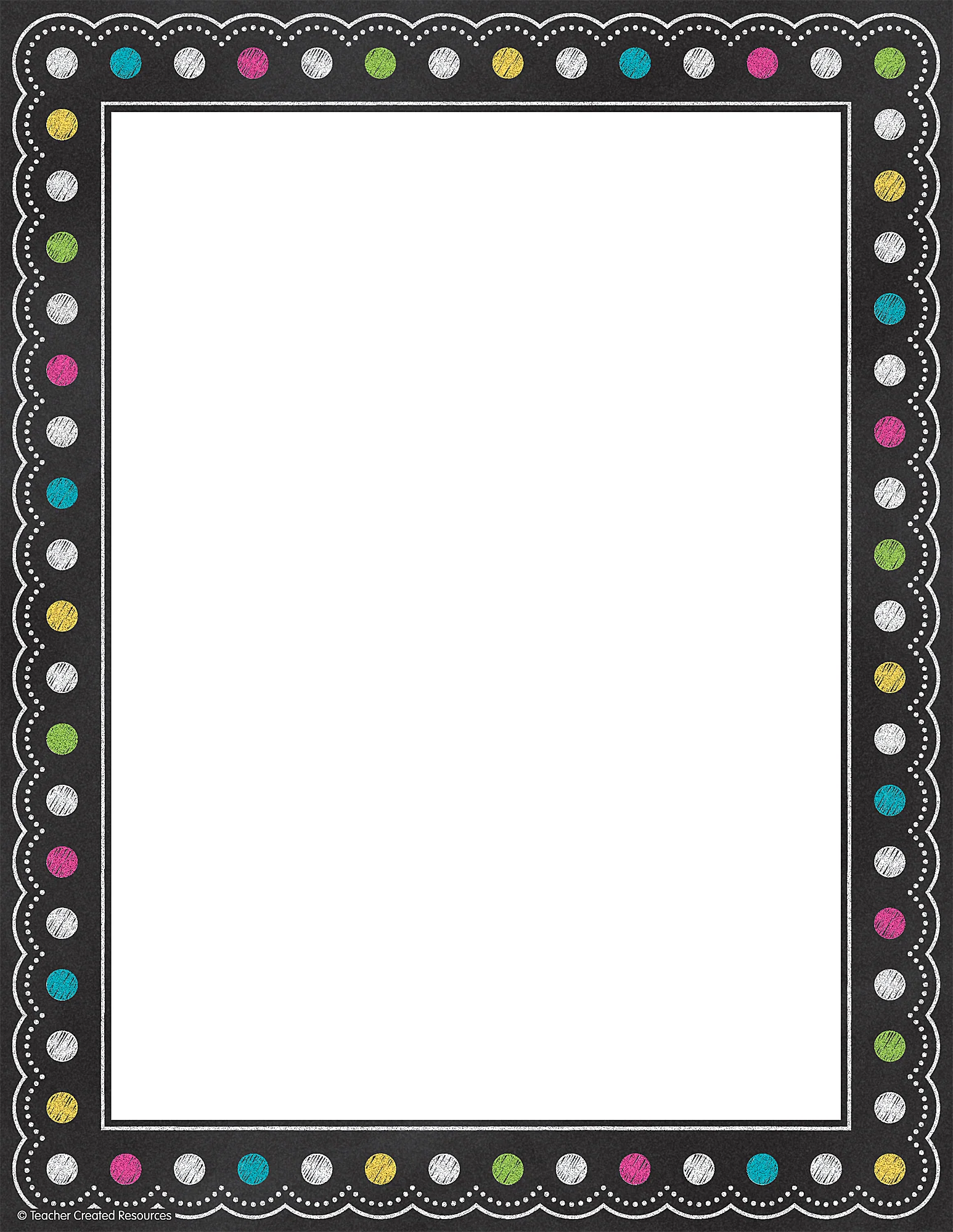 Chalkboard Brights Computer Paper