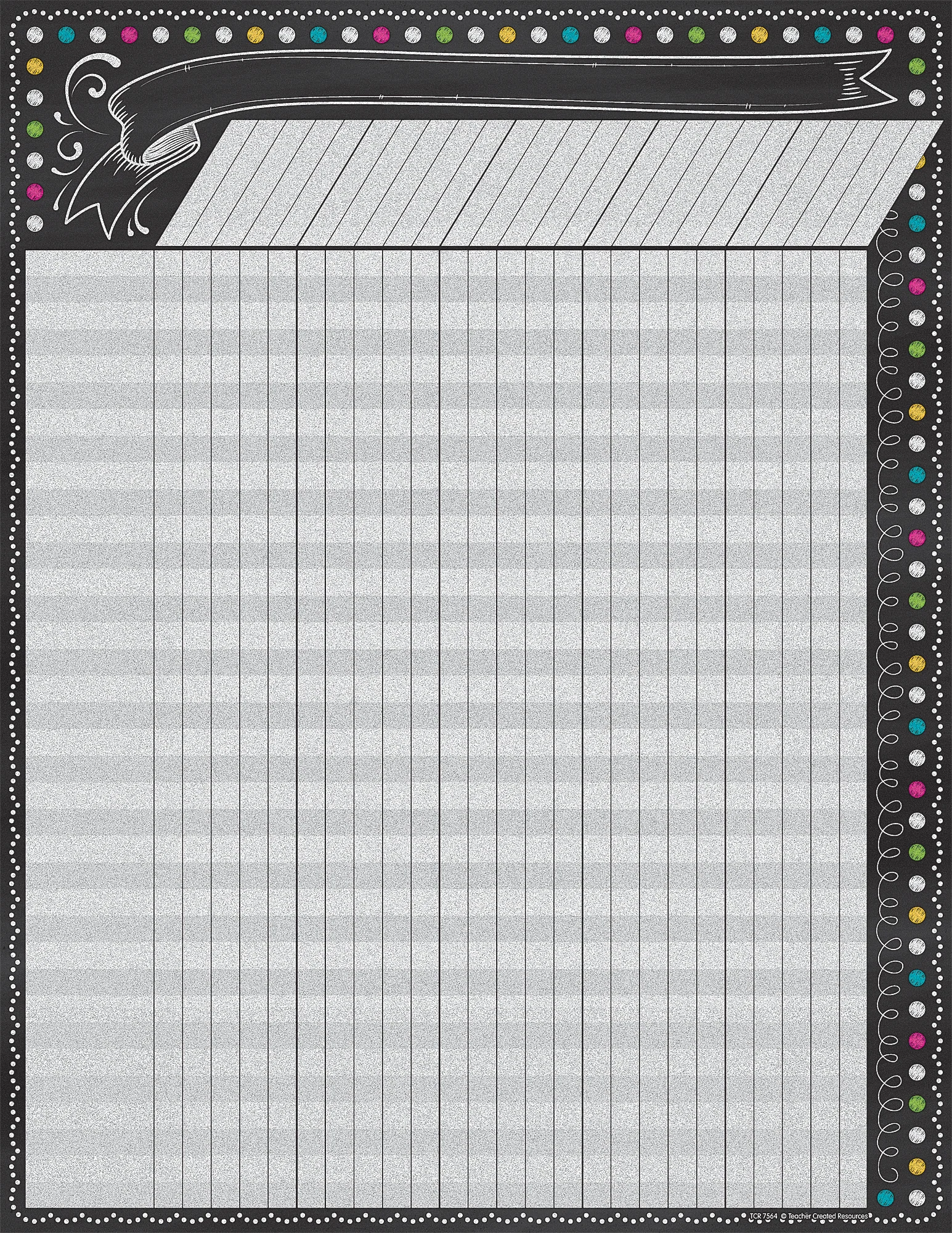 Chalkboard Brights Incentive Chart