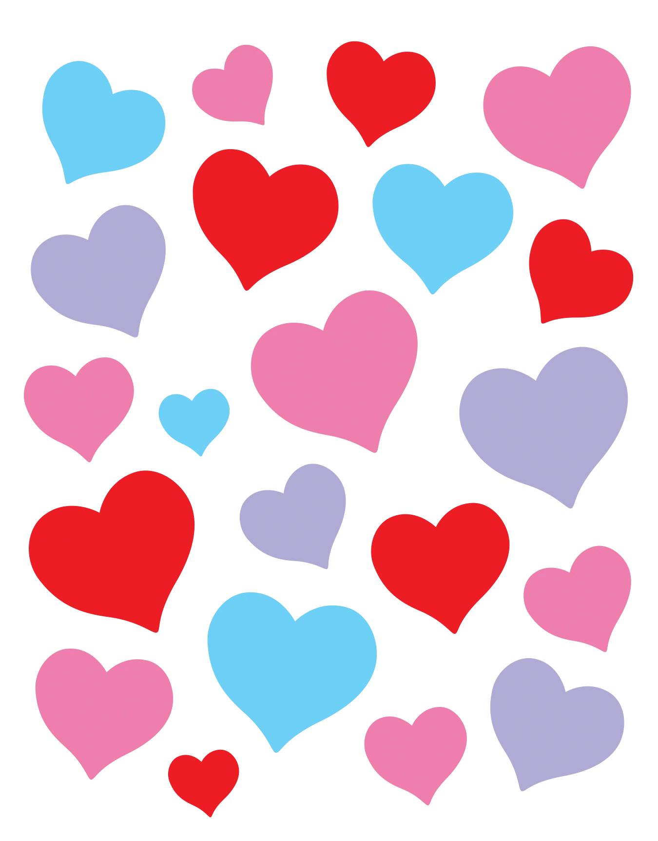 Charming Hearts Stickers