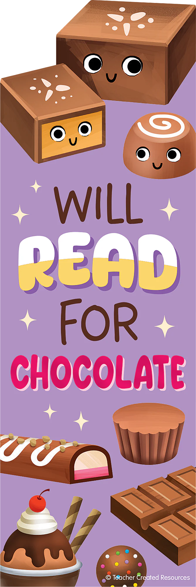 Chocolate Smelly Bookmarks