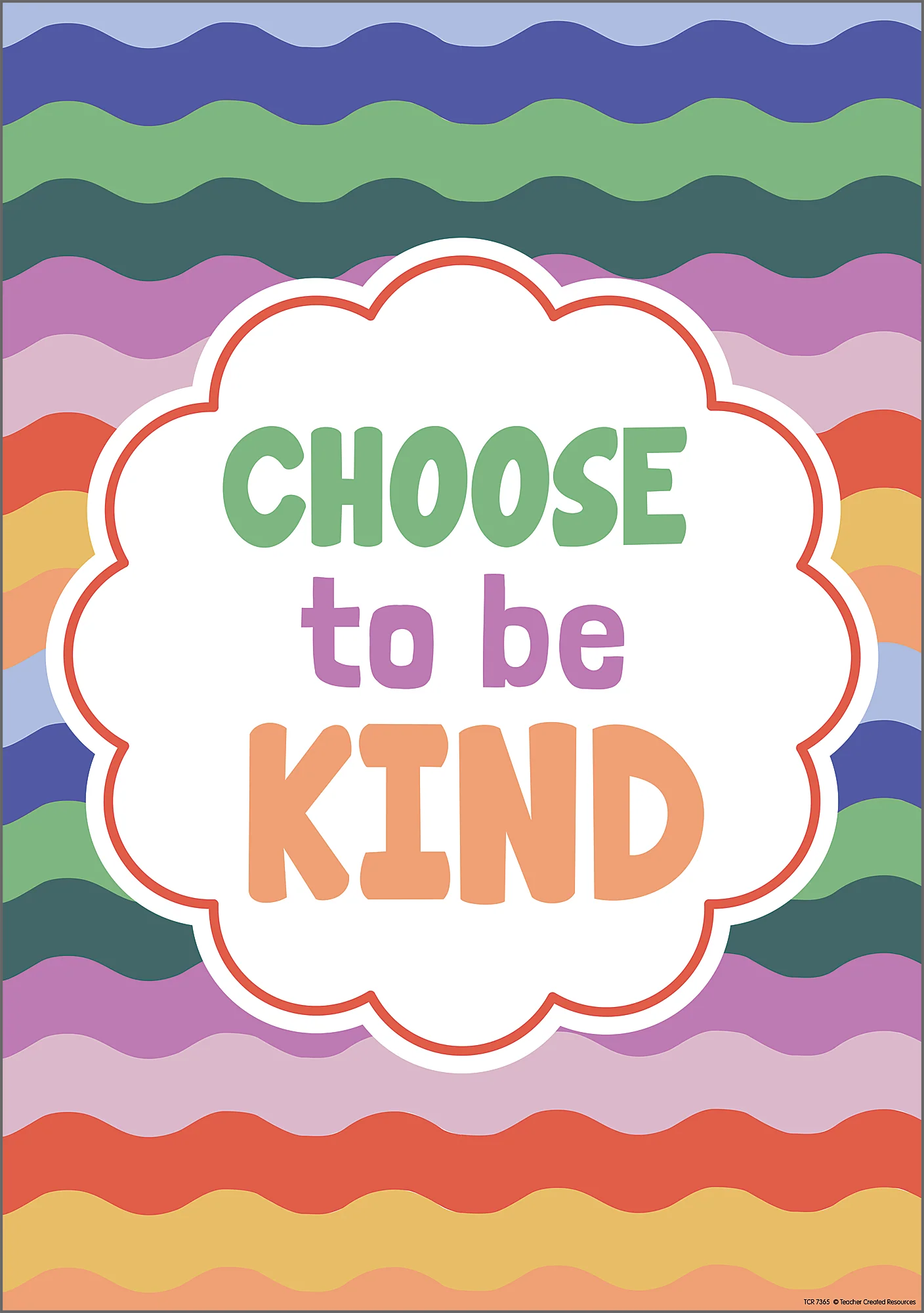 Choose to Be Kind Positive Poster