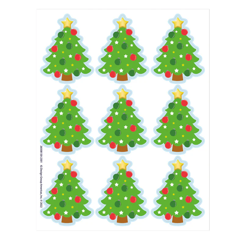 Christmas Tree Giant Stickers