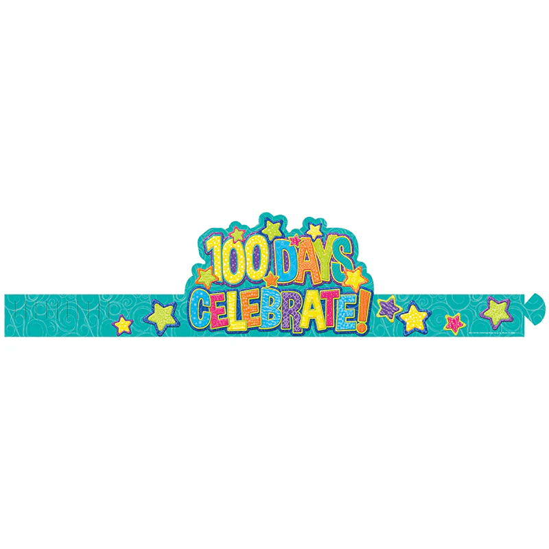 Color My World 100 Days Wearable Hat