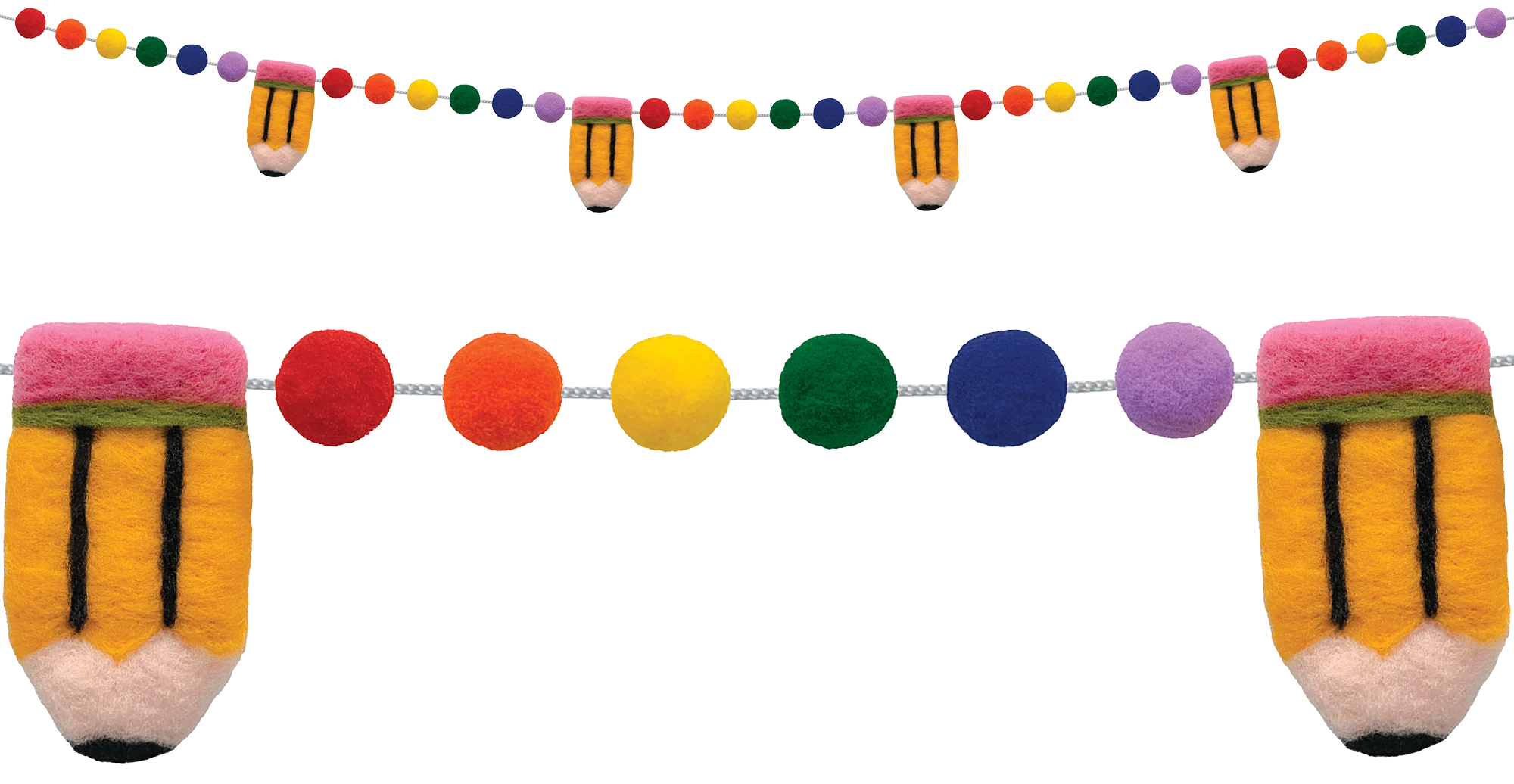 Colorful Pencils Garland