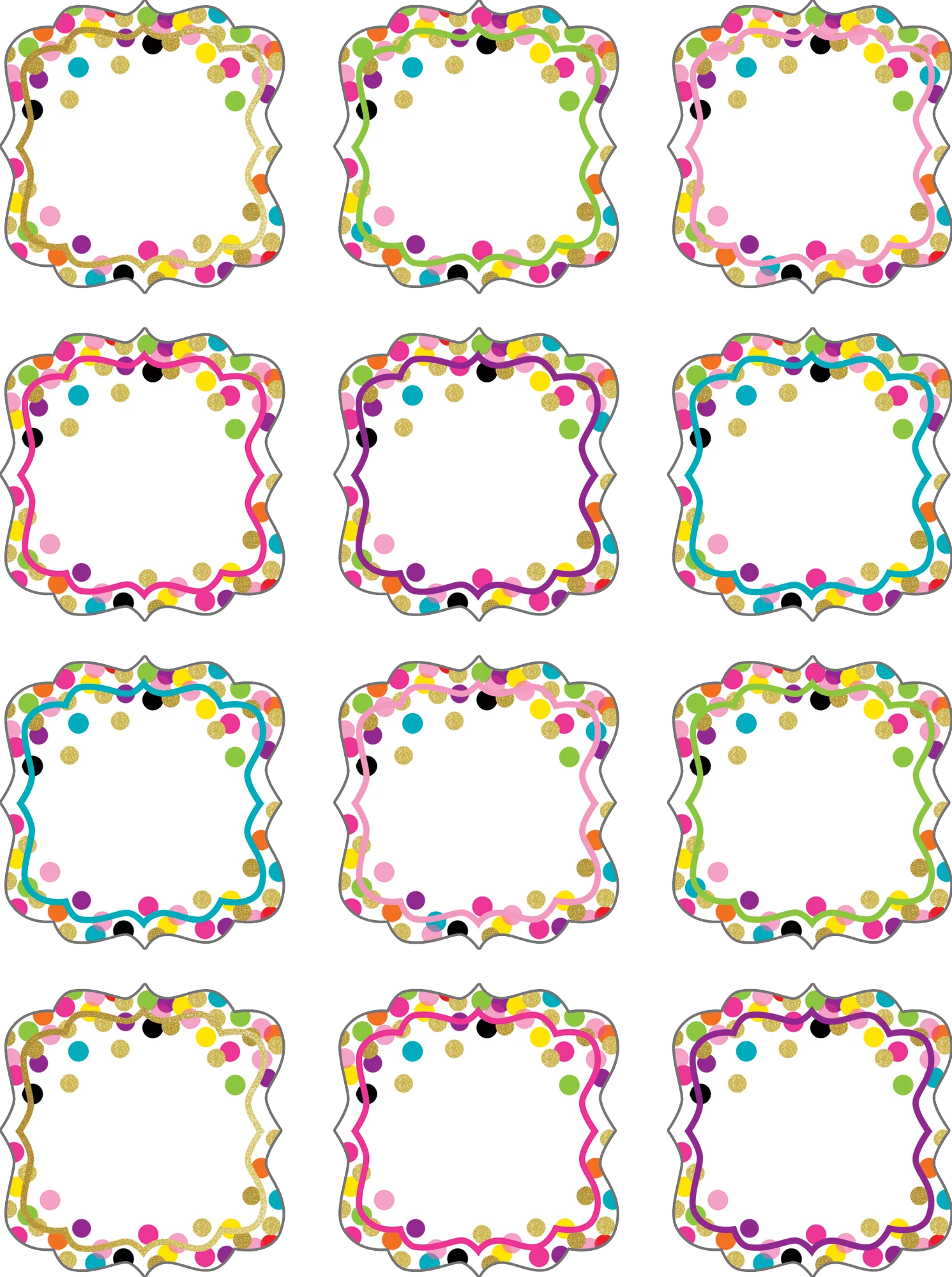 Confetti Mini Accents