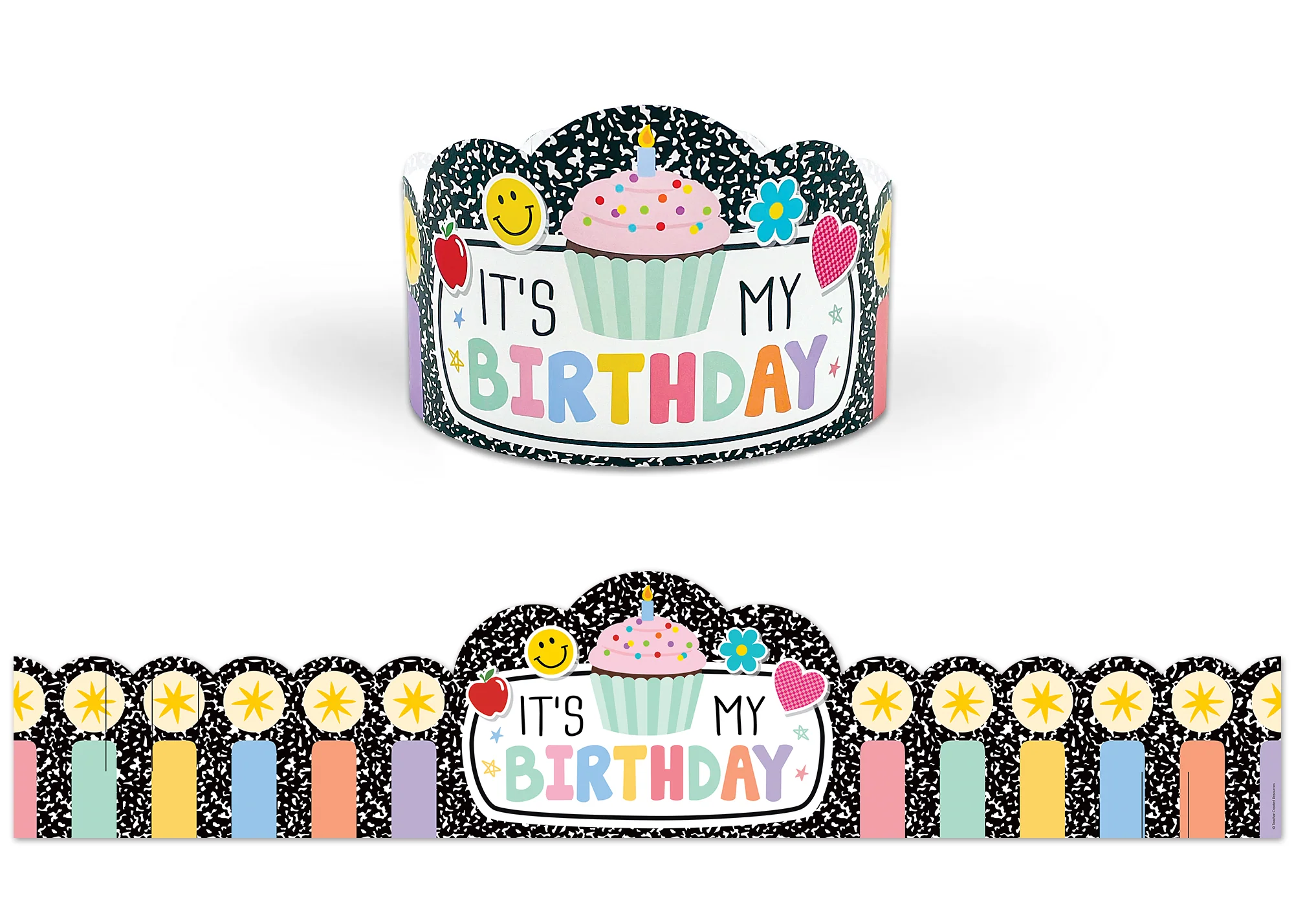 Cool for School It’s My Birthday Crowns