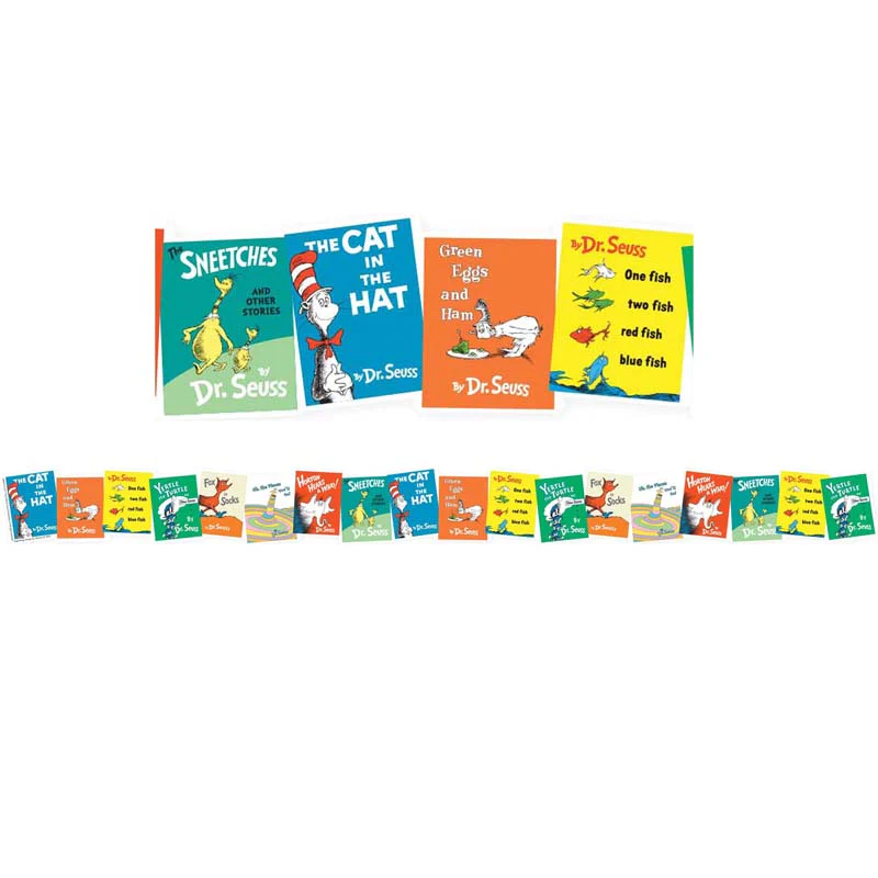 Dr. Seuss™ Favorite Books Die-Cut Border