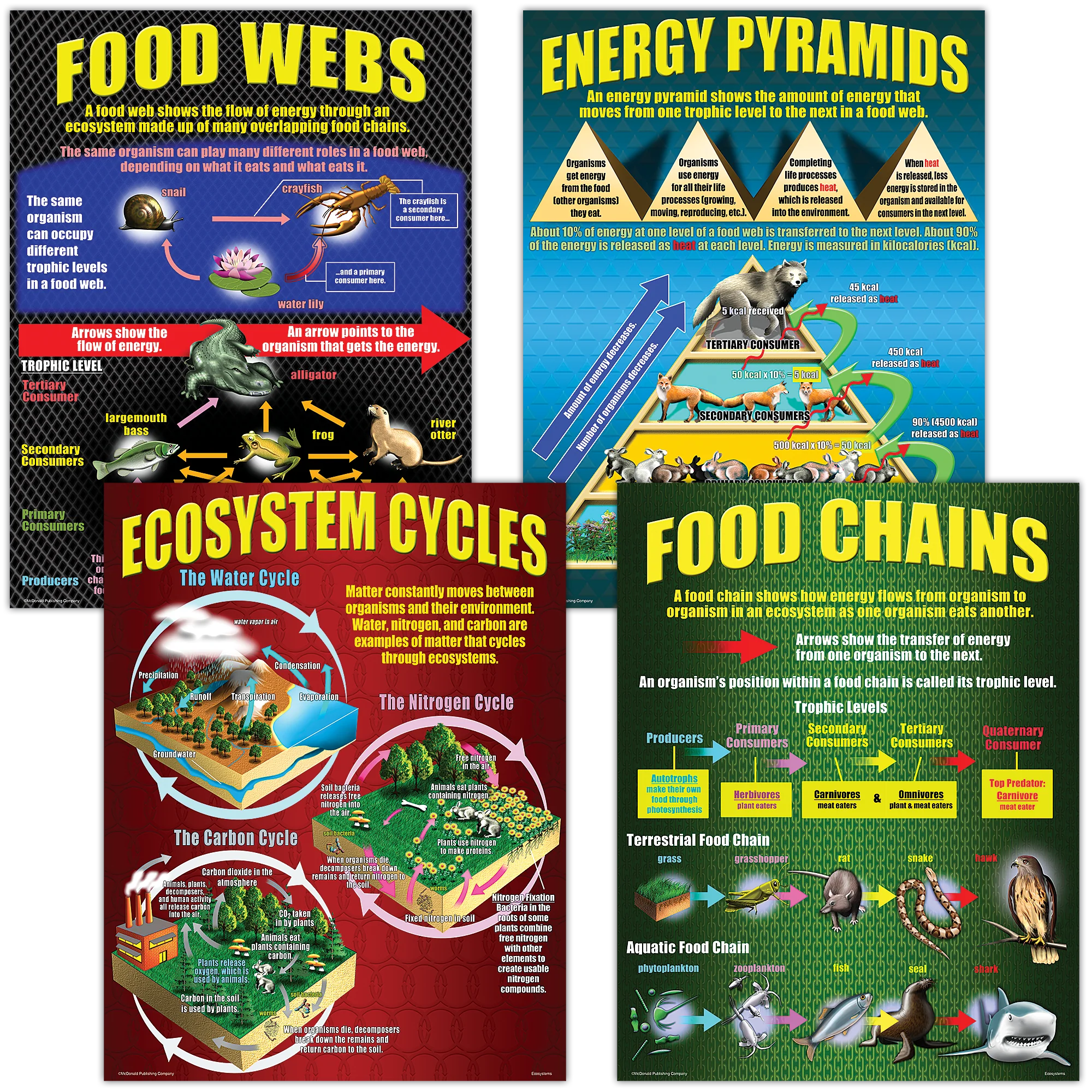 Ecosystems Poster Set