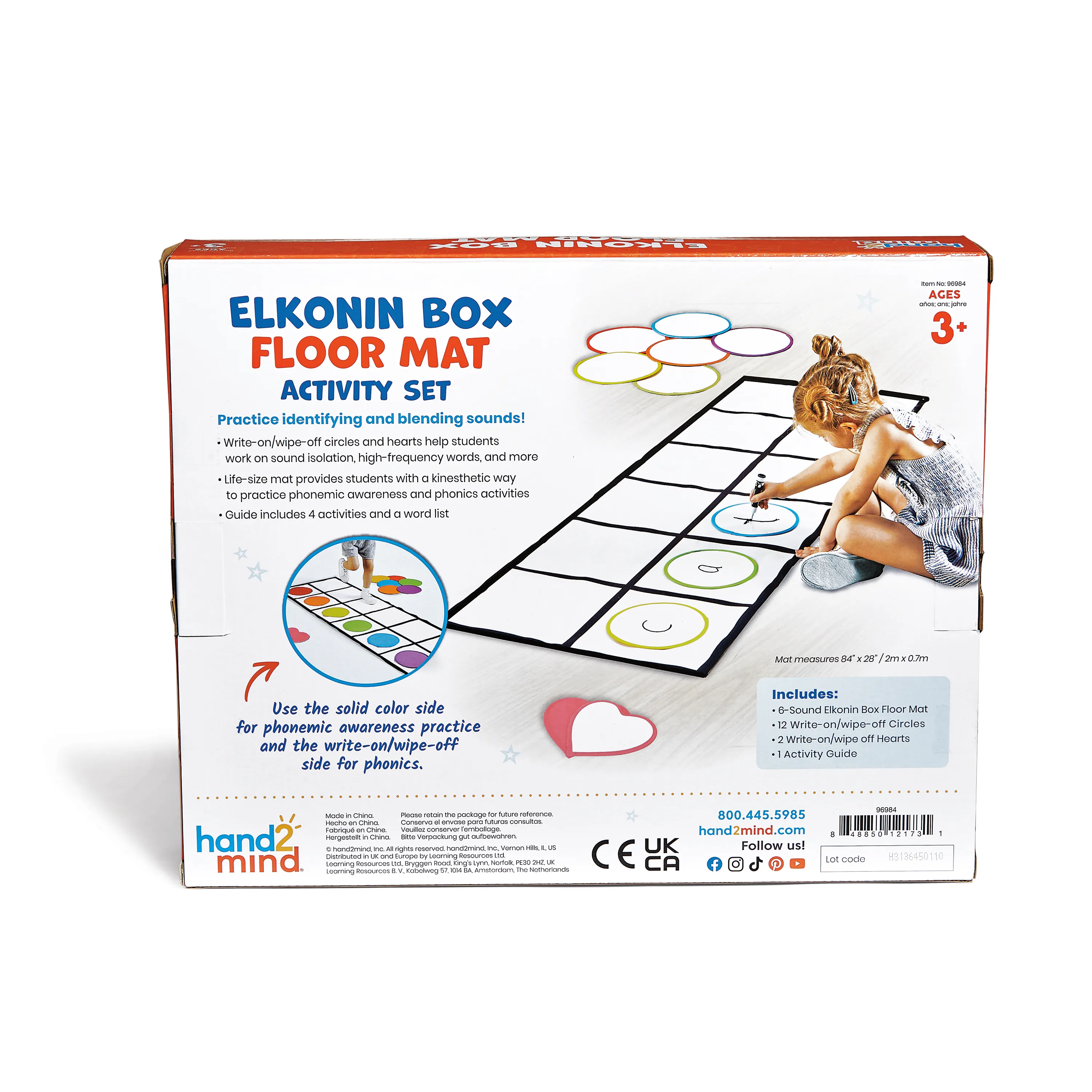 Elkonin Box Floor Mat Activity Set - Image 2
