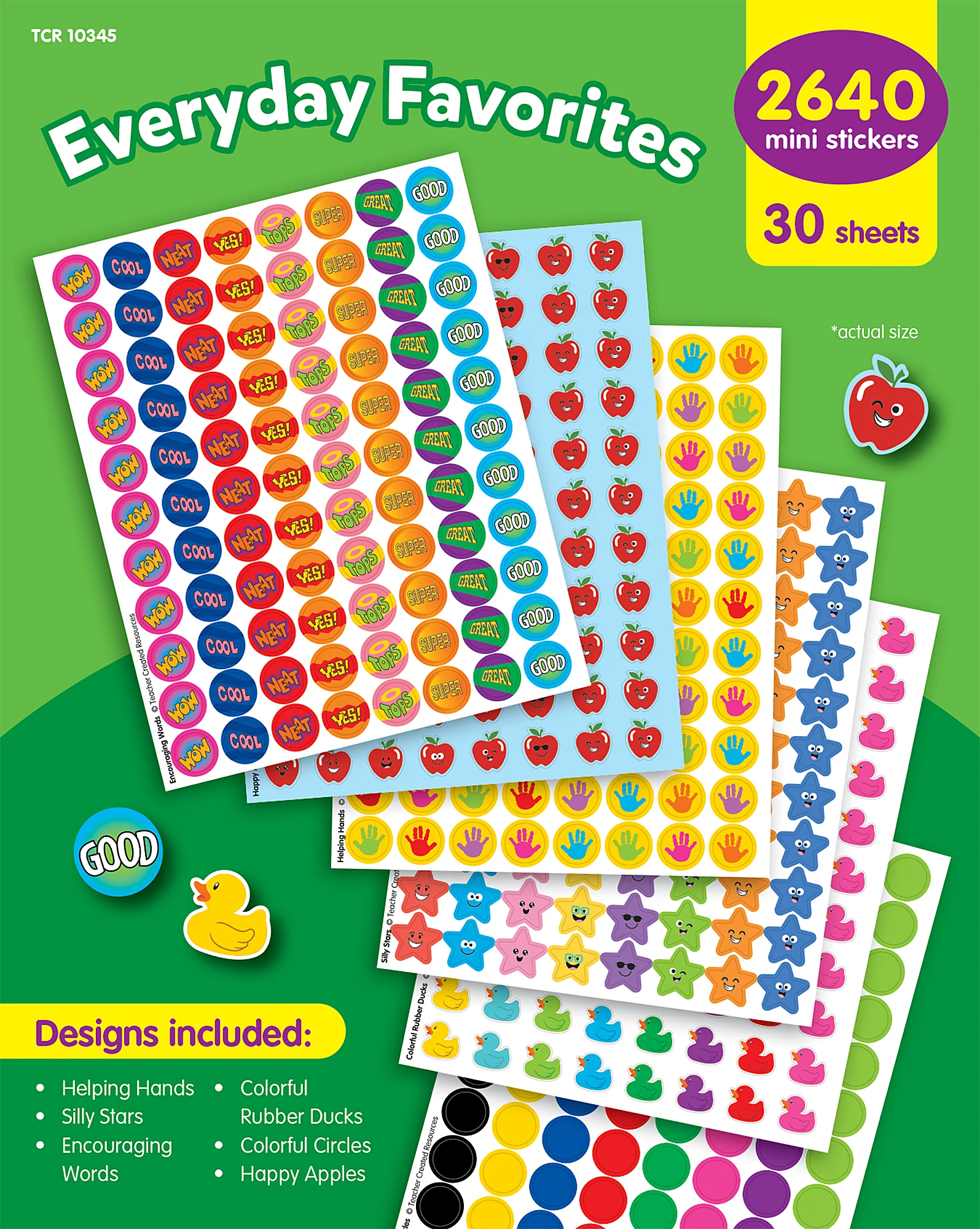 Everyday Favorites Mini Stickers Variety Pack