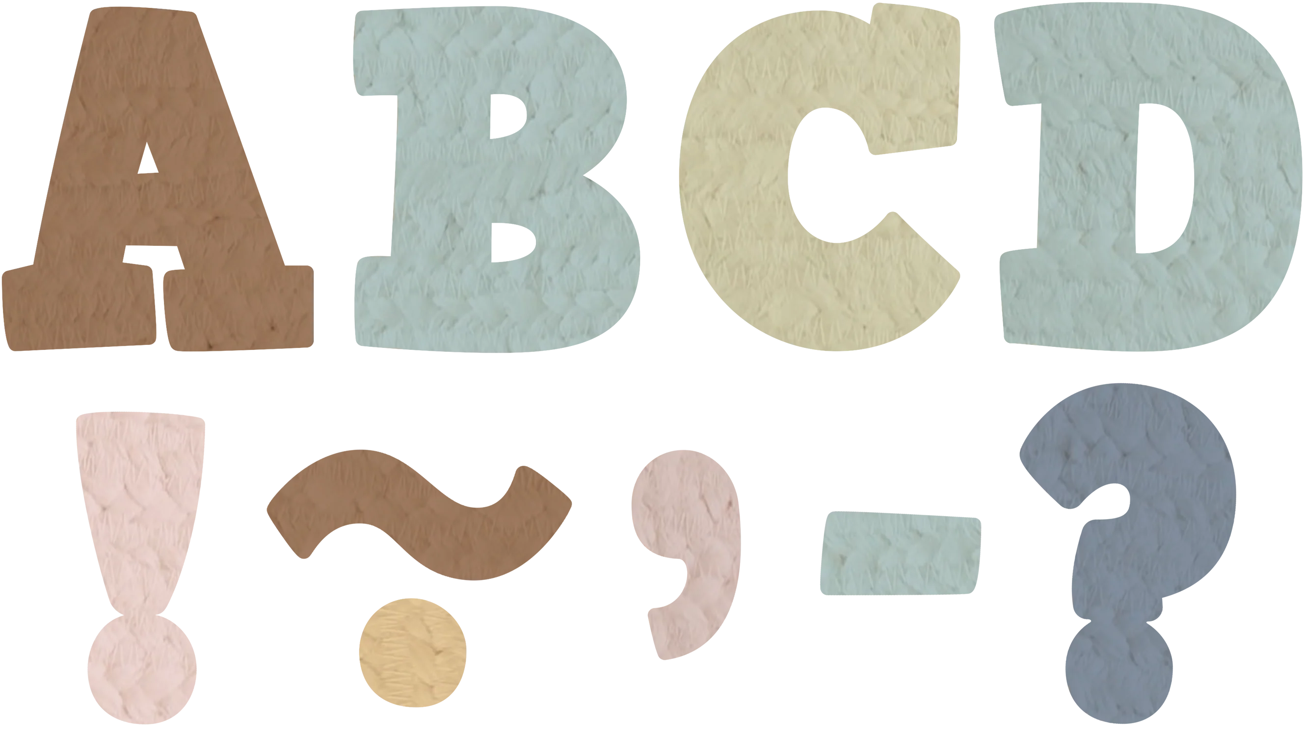 Everyone is Welcome Bold Block 3" Magnetic Letters