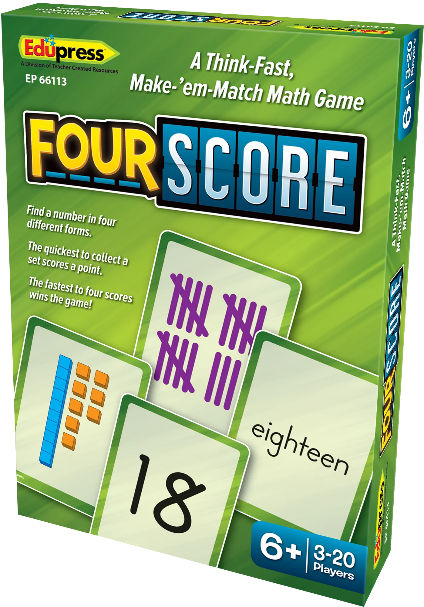 Four Score Card Game: Math