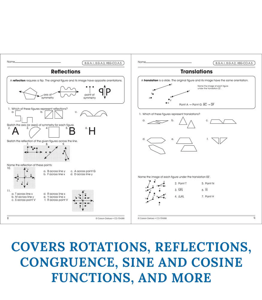 Geometry Workbook Grades 8+ - Image 3
