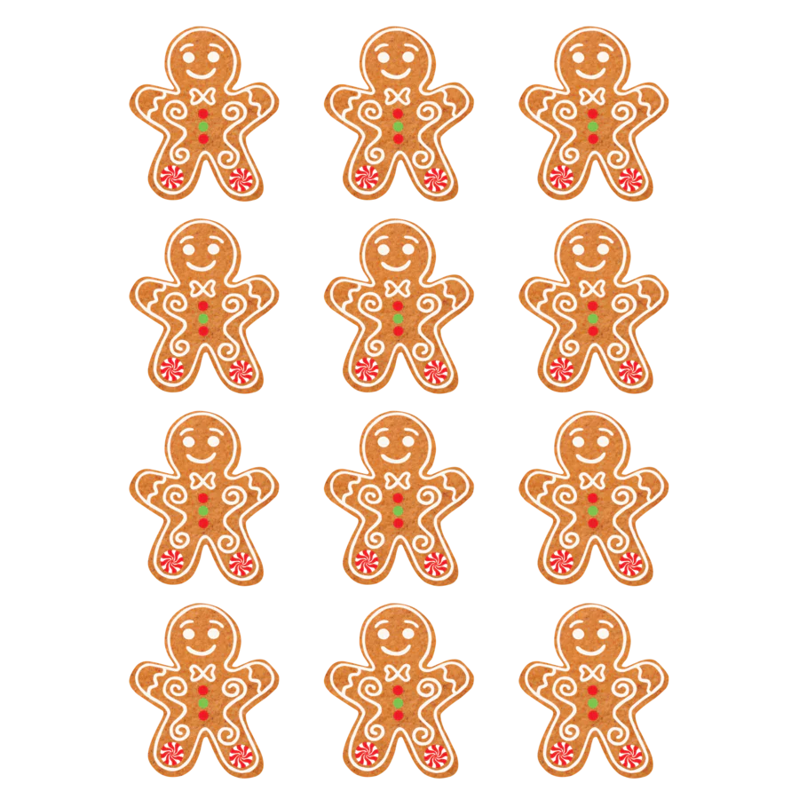 Gingerbread Cookies Stickers