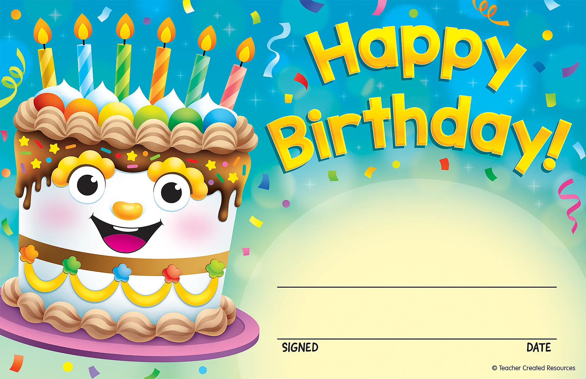 Happy Birthday Cake Awards