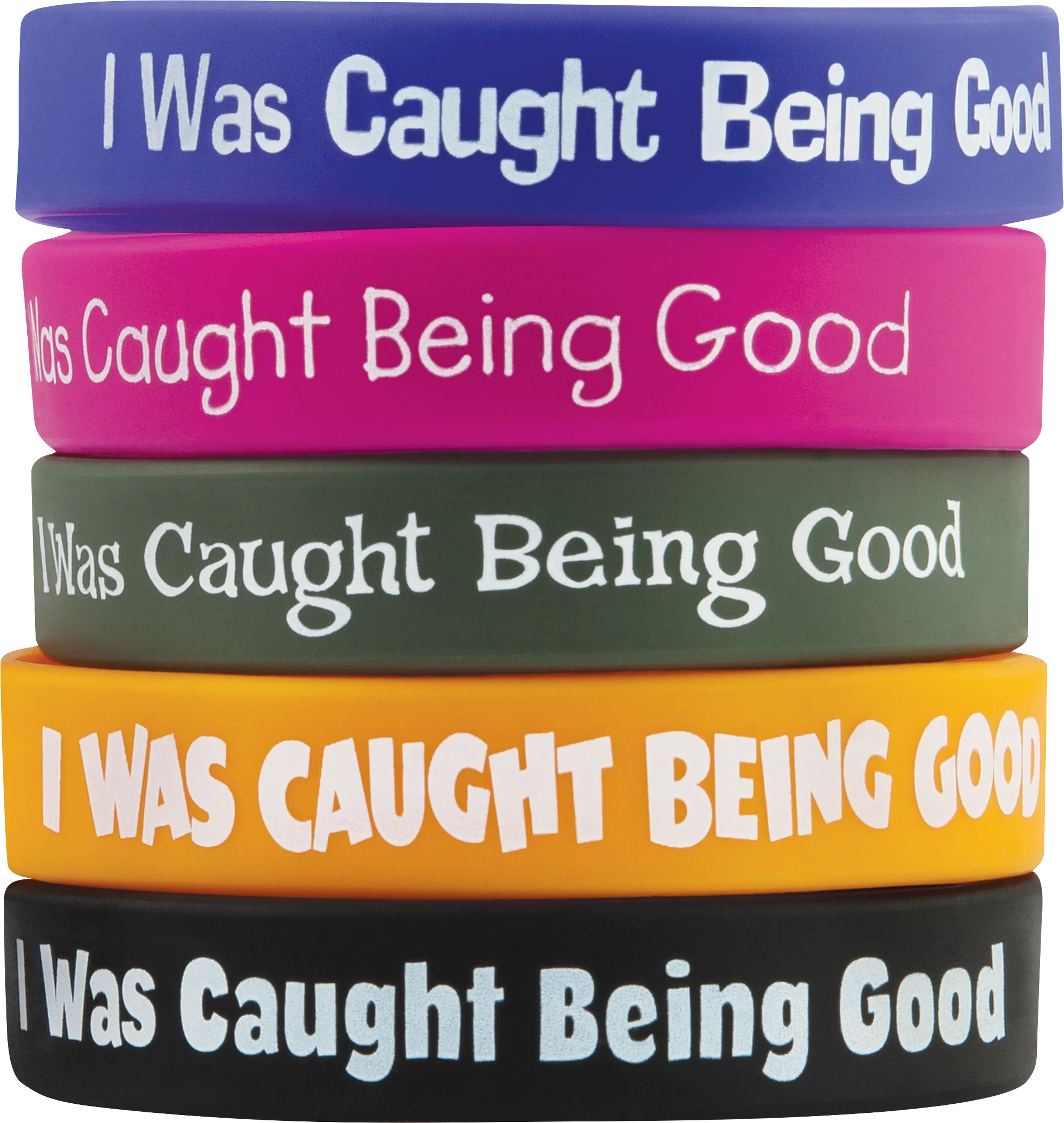 I Was Caught Being Good Wristbands