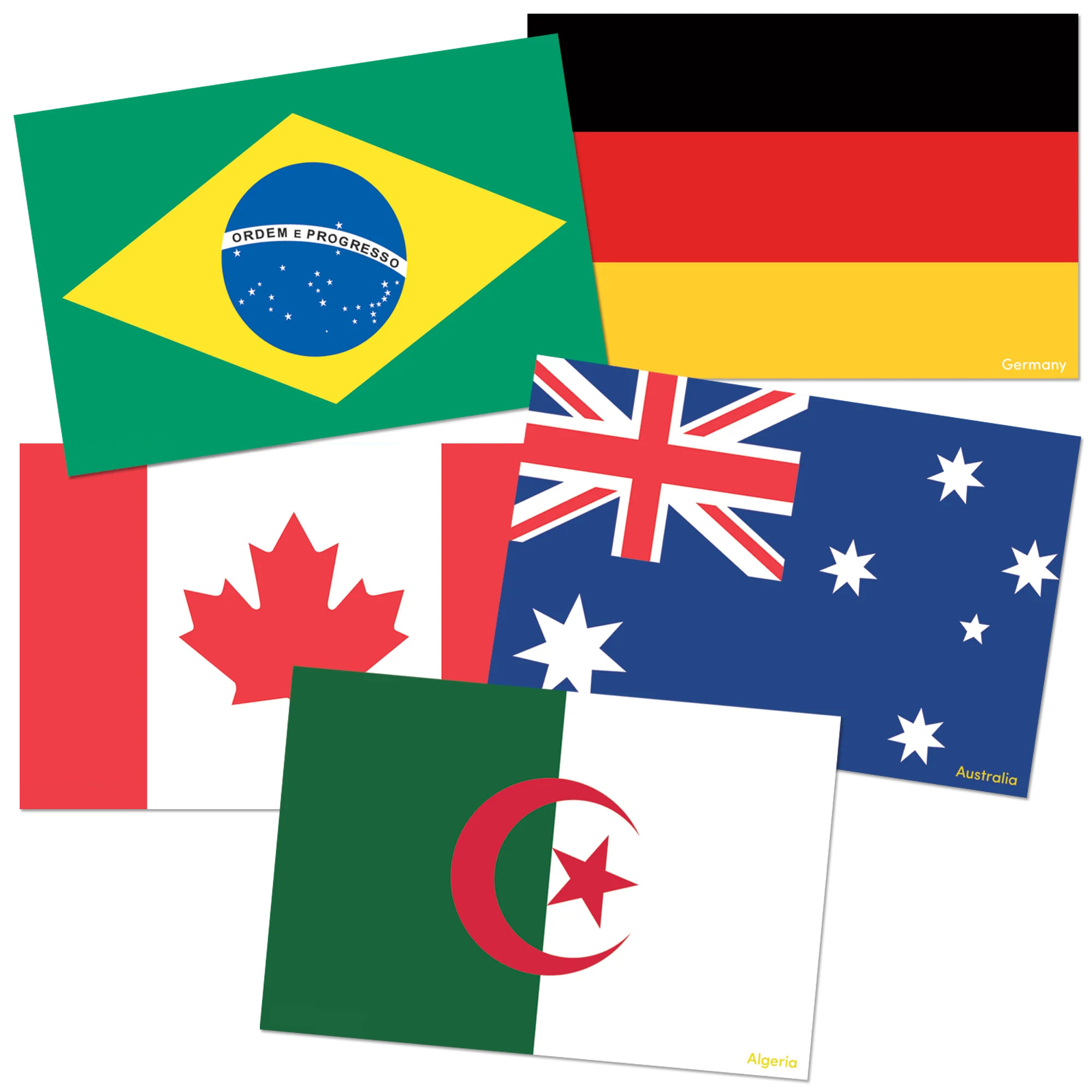International Flags Accents