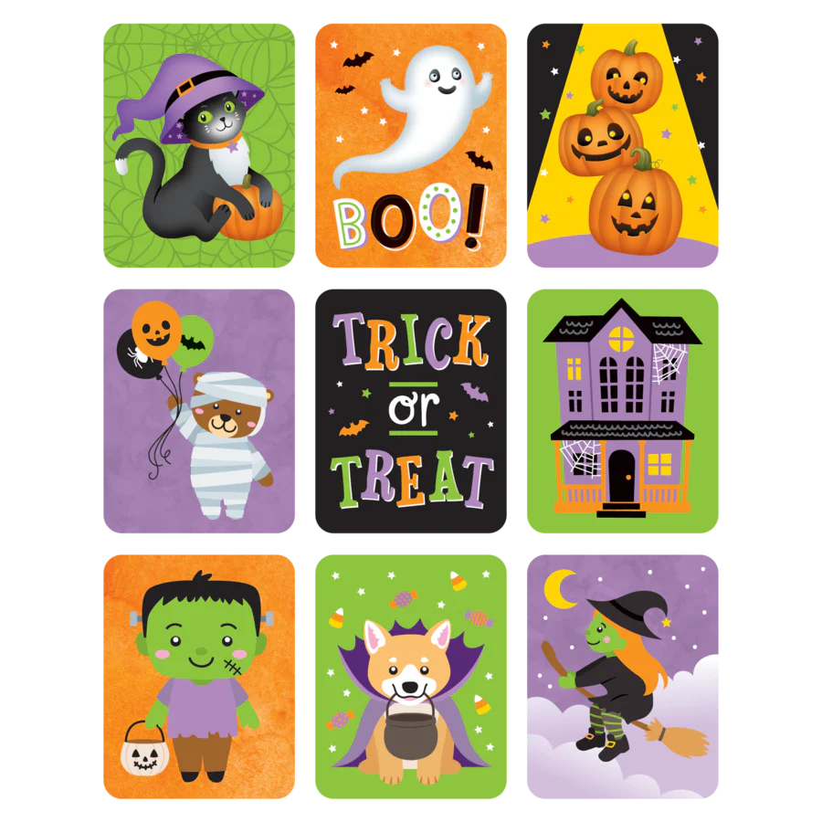 Large Halloween Stickers