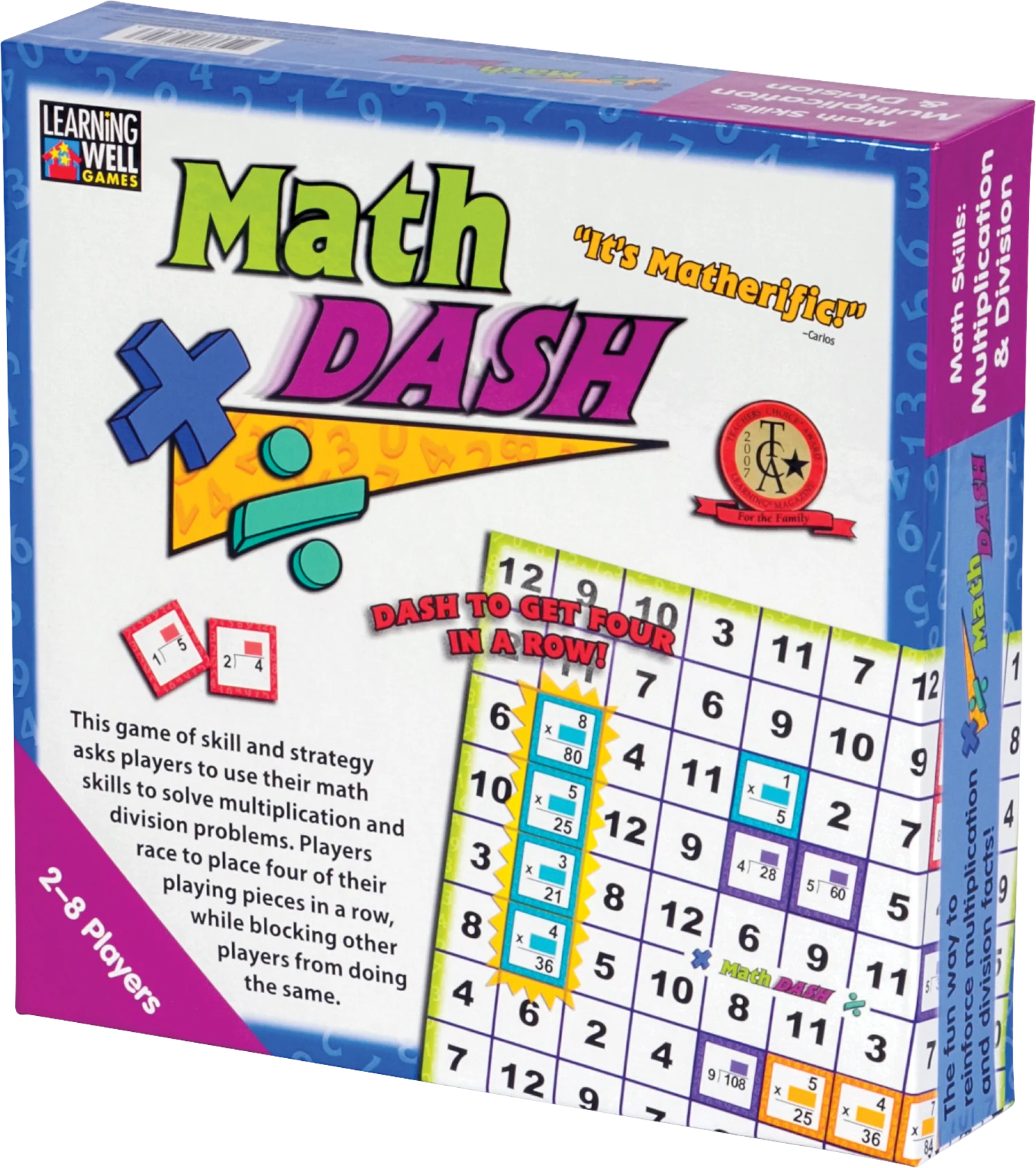 Math Dash Game: Multiplication/Division