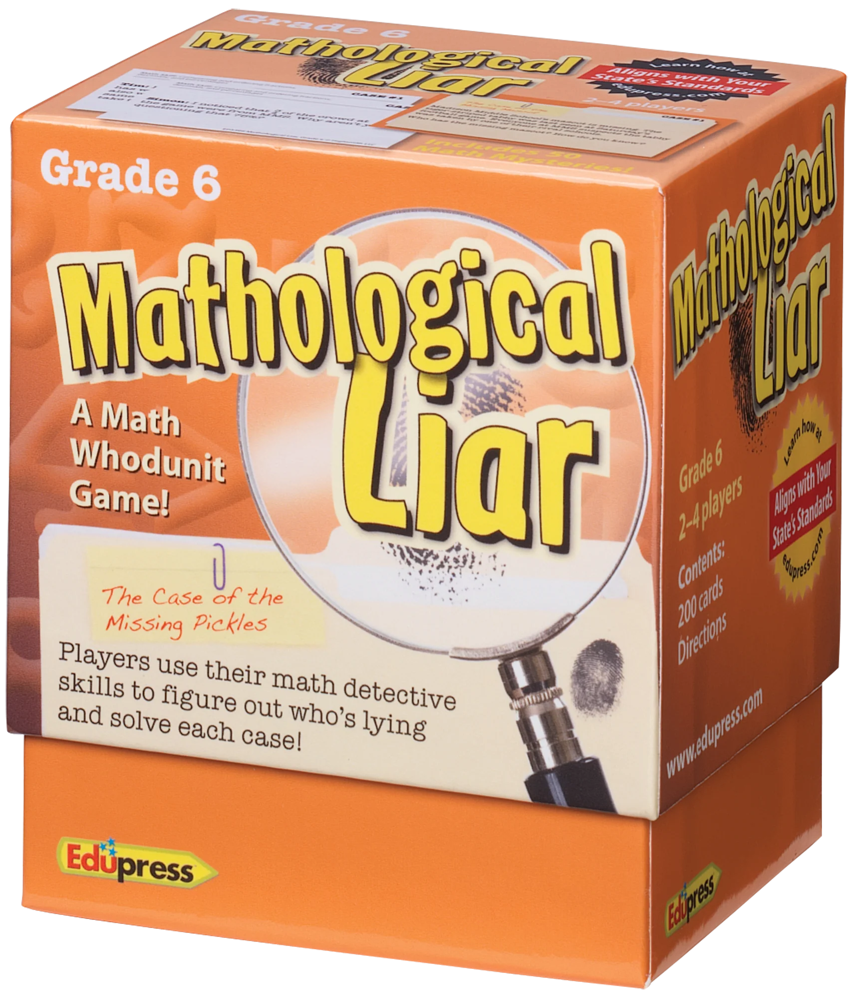 Mathological Liar Game (Gr. 6)