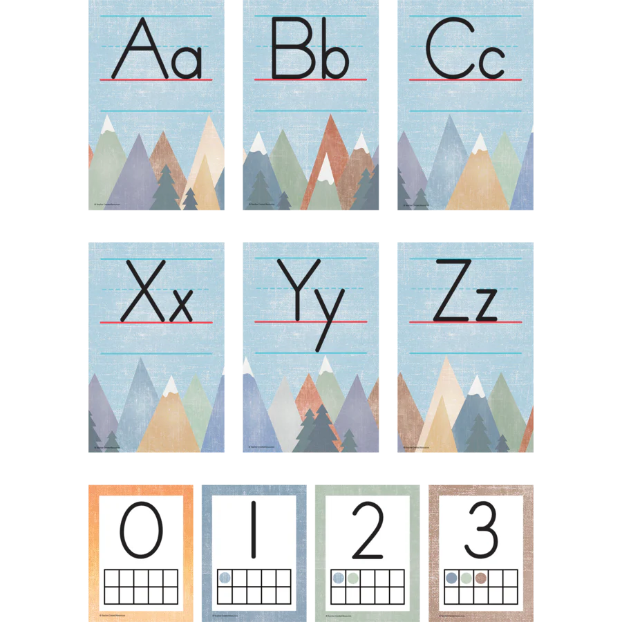 Moving Mountains Alphabet