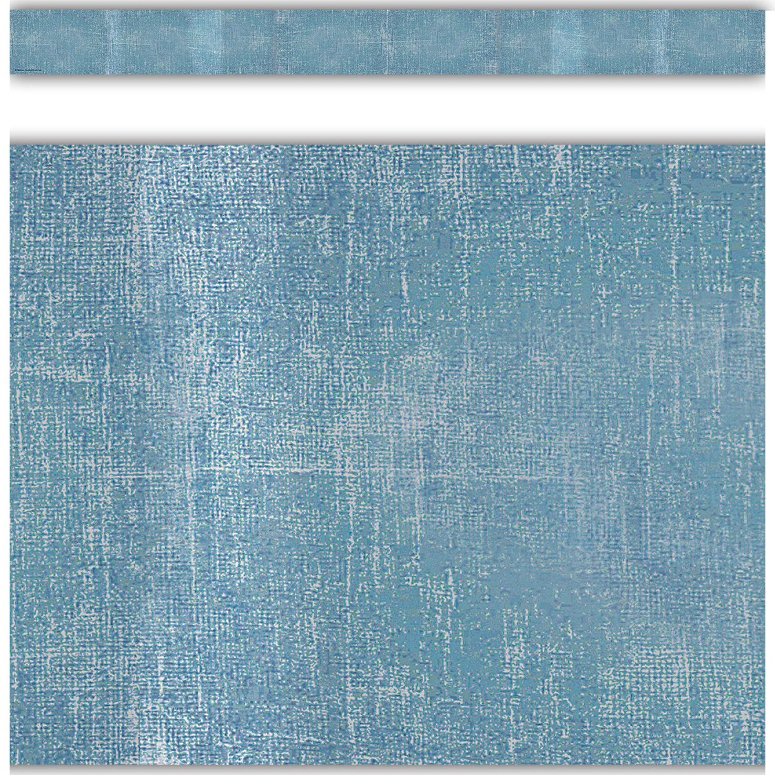 Moving Mountains Blue Straight Border Trim