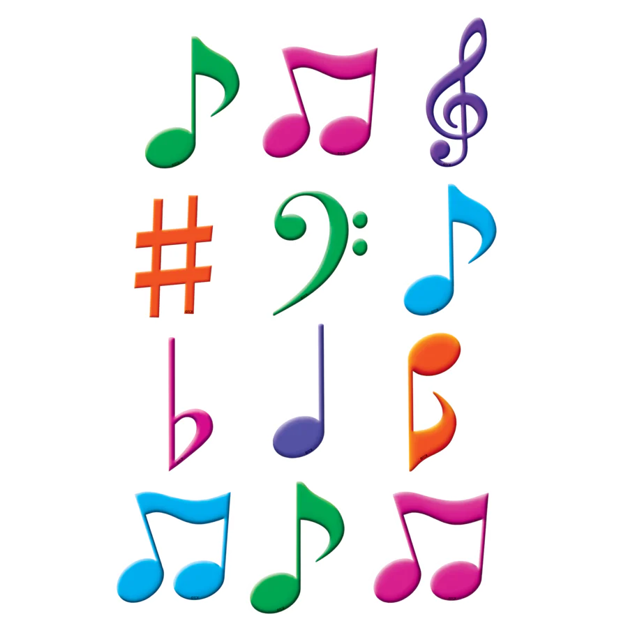 Musical Notes Mini Accents