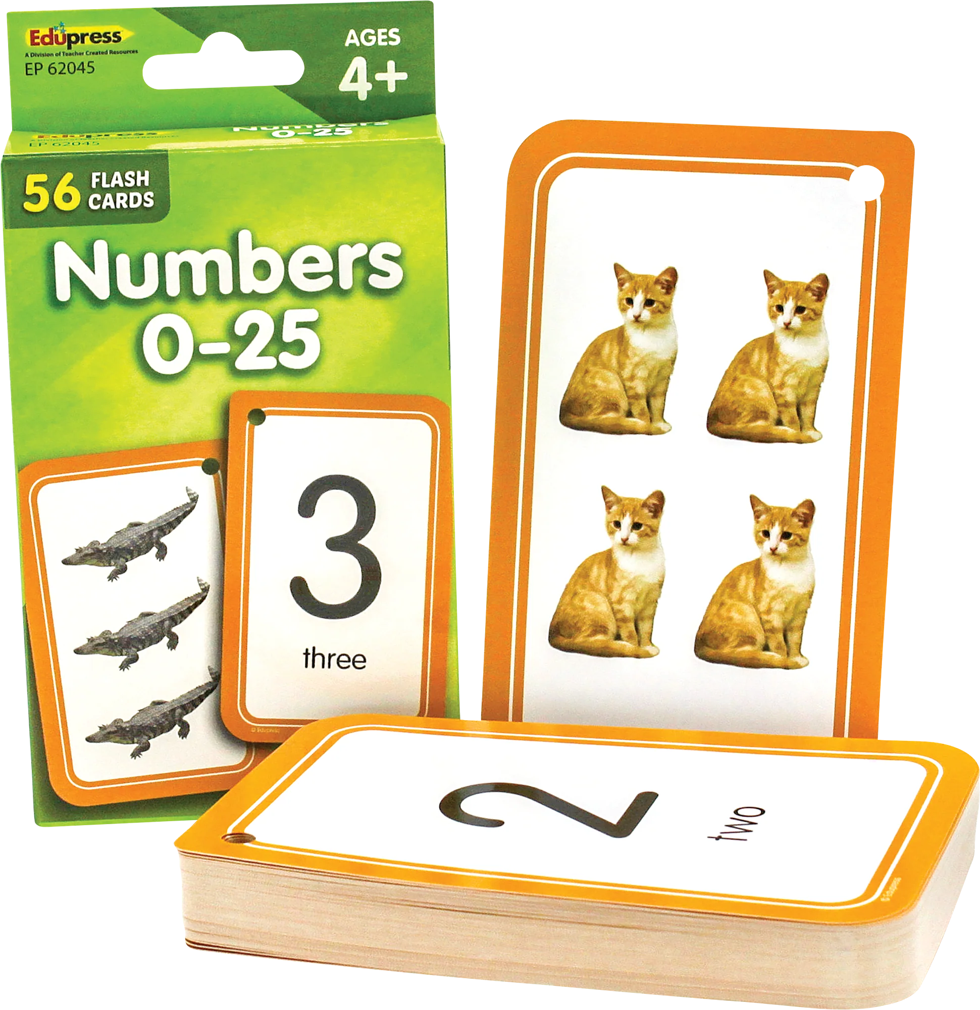 Numbers 0-25 Flash Cards
