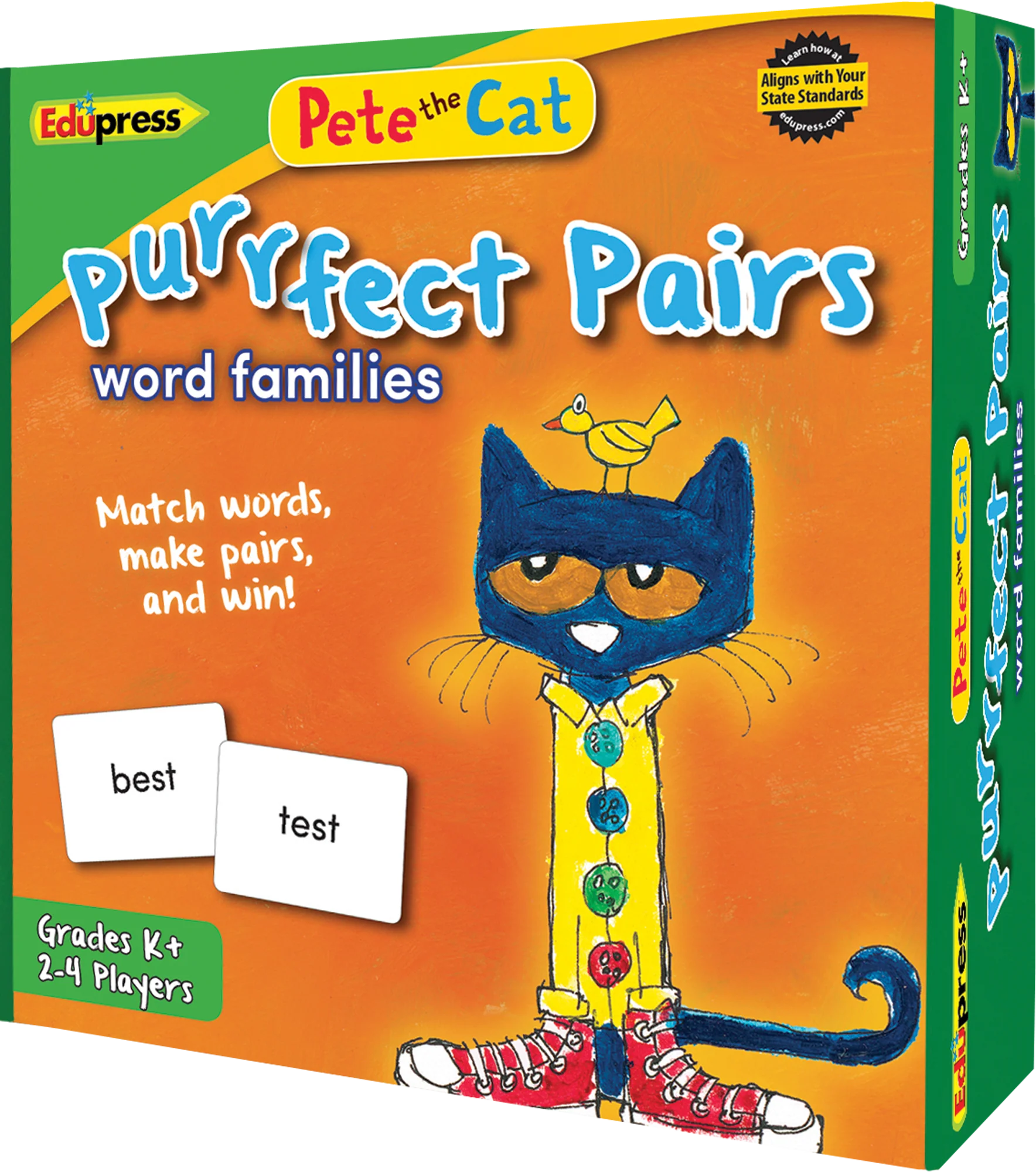 Pete the Cat® Purrfect Pairs Game: Word Families