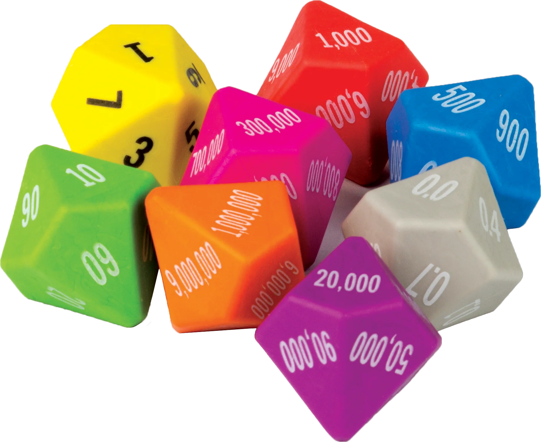 Place Value Dice