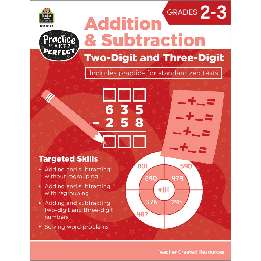 PMP: Addition & Subtraction Two-Digit and Three-Digit (Gr. 2β3)