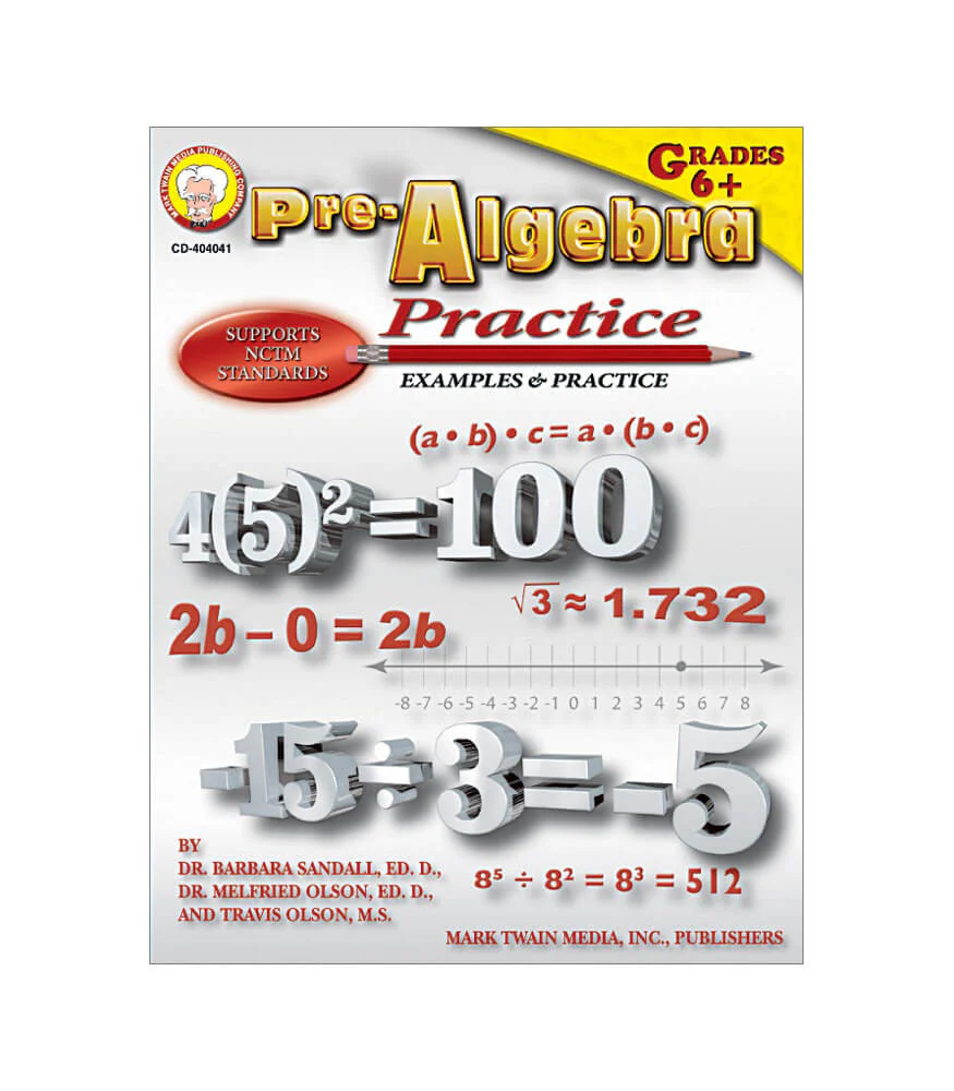 Pre-Algebra Practice Grades 6-12