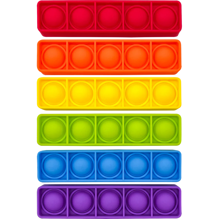 Push and Pop Bubble Five Frames