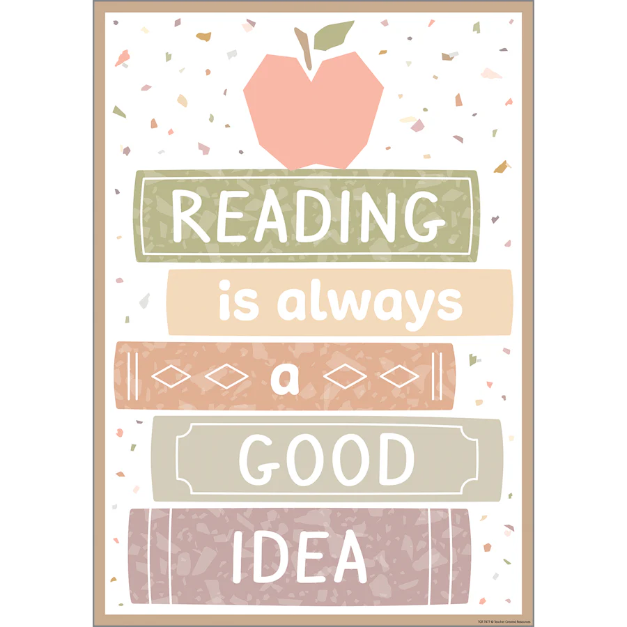 Reading is Always a Good Idea Poster