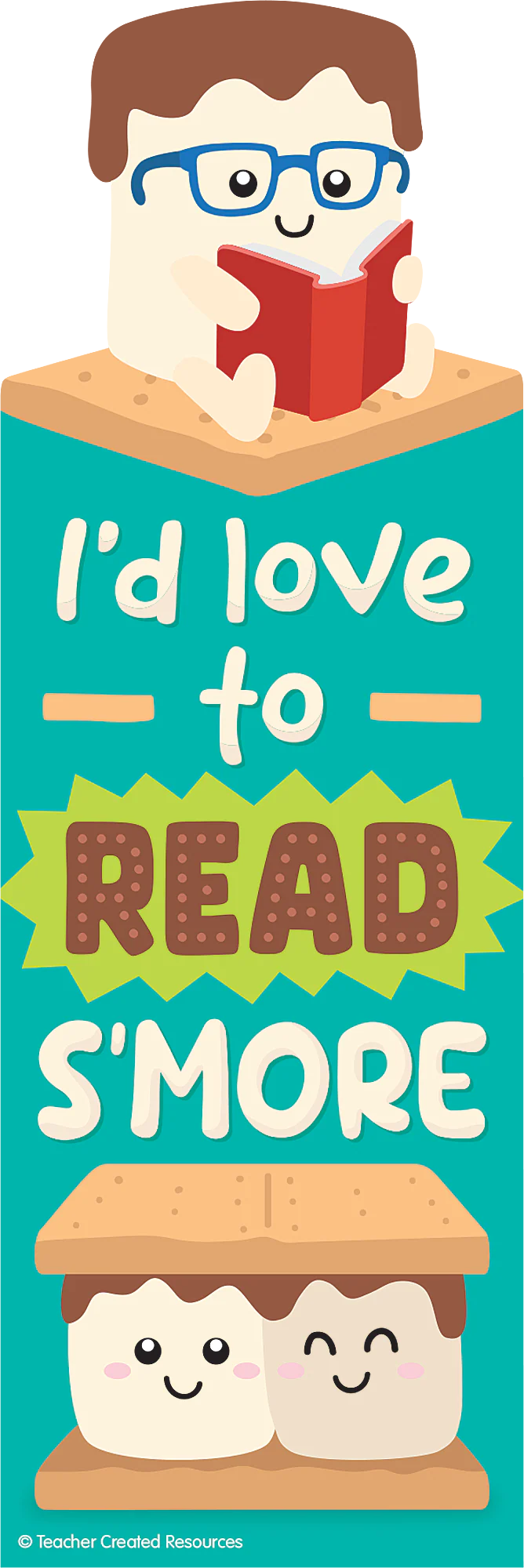 S’mores Smelly Bookmarks