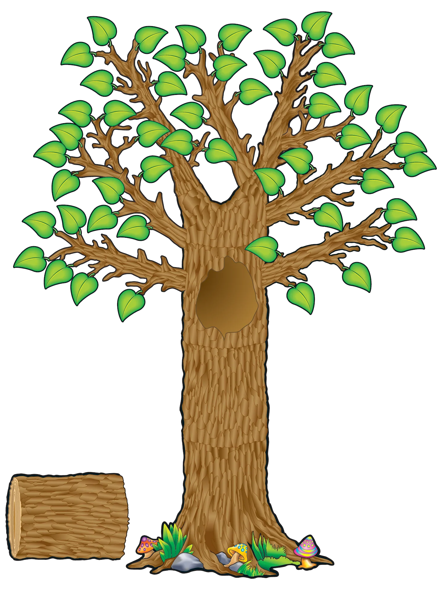 Seasonal Tree Bulletin Board