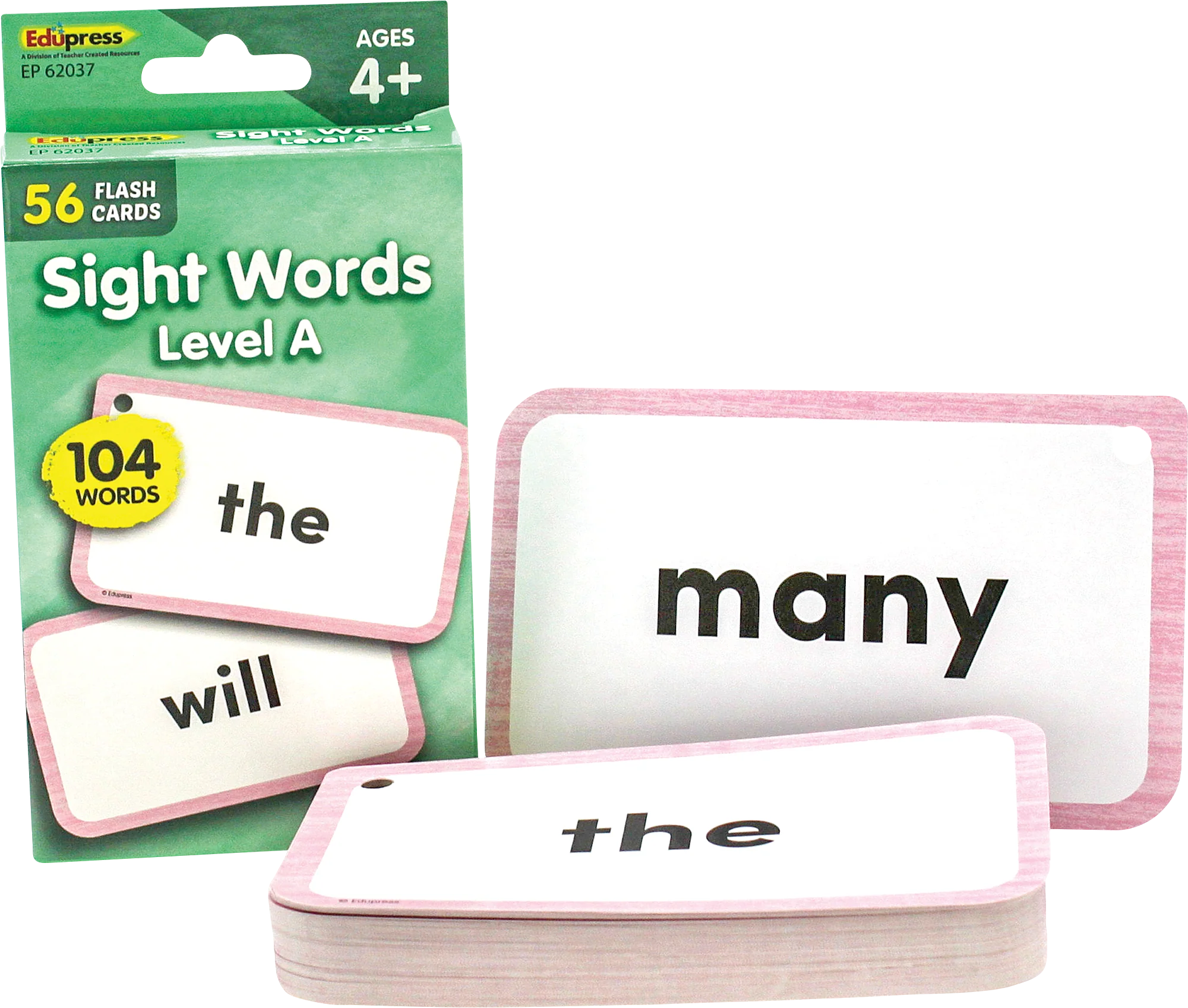 Sight Words Flash Cards - Level A