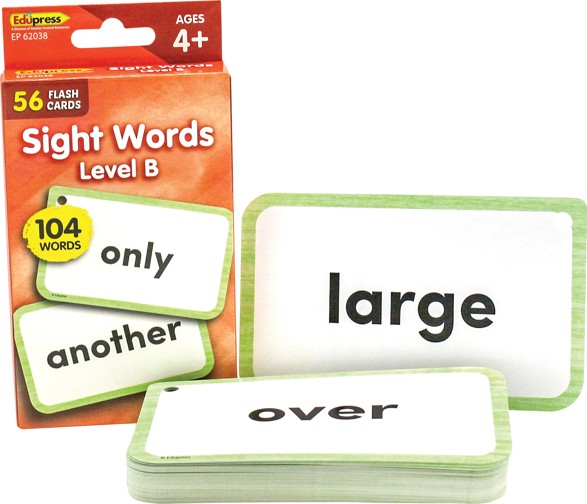 Sight Words Flash Cards - Level B