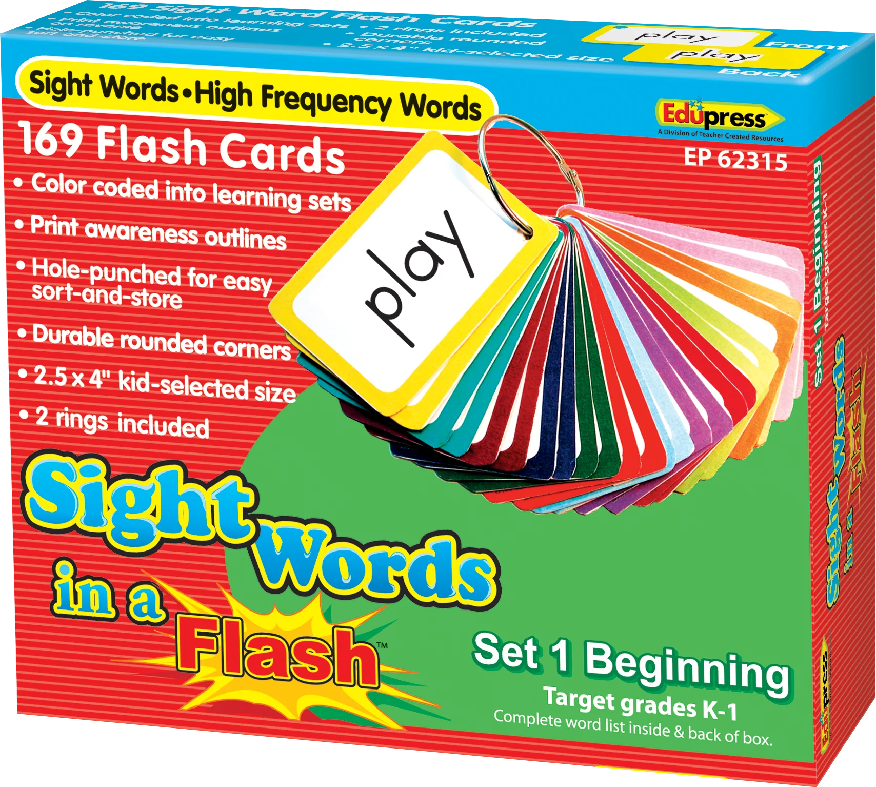 Sight Words in a Flash™ Cards (Gr. K–1)
