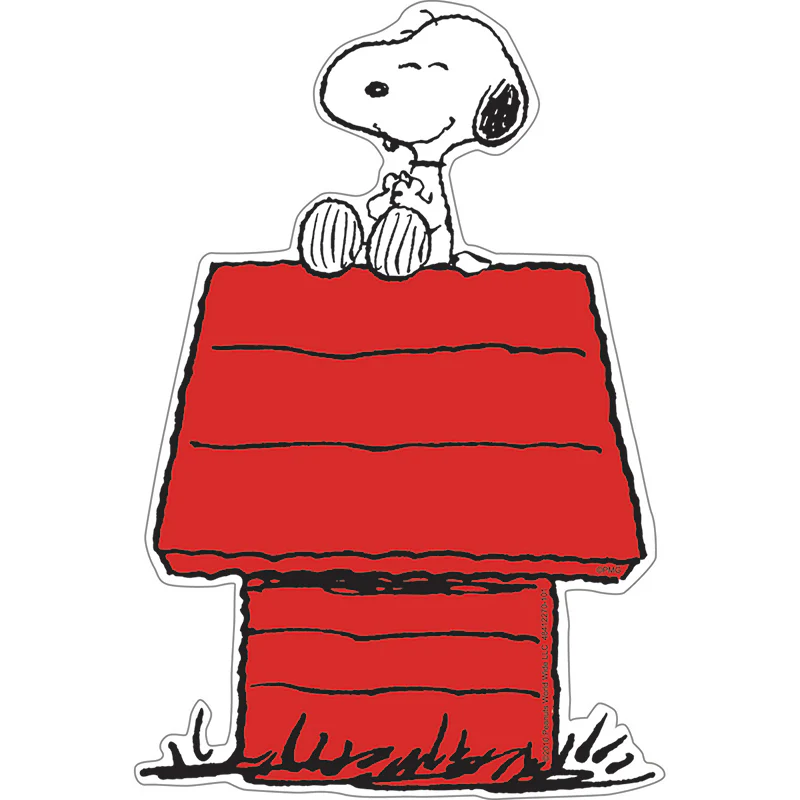 Snoopy® on Dog House Accents