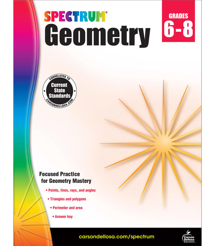 Spectrum Geometry Grades 6-8