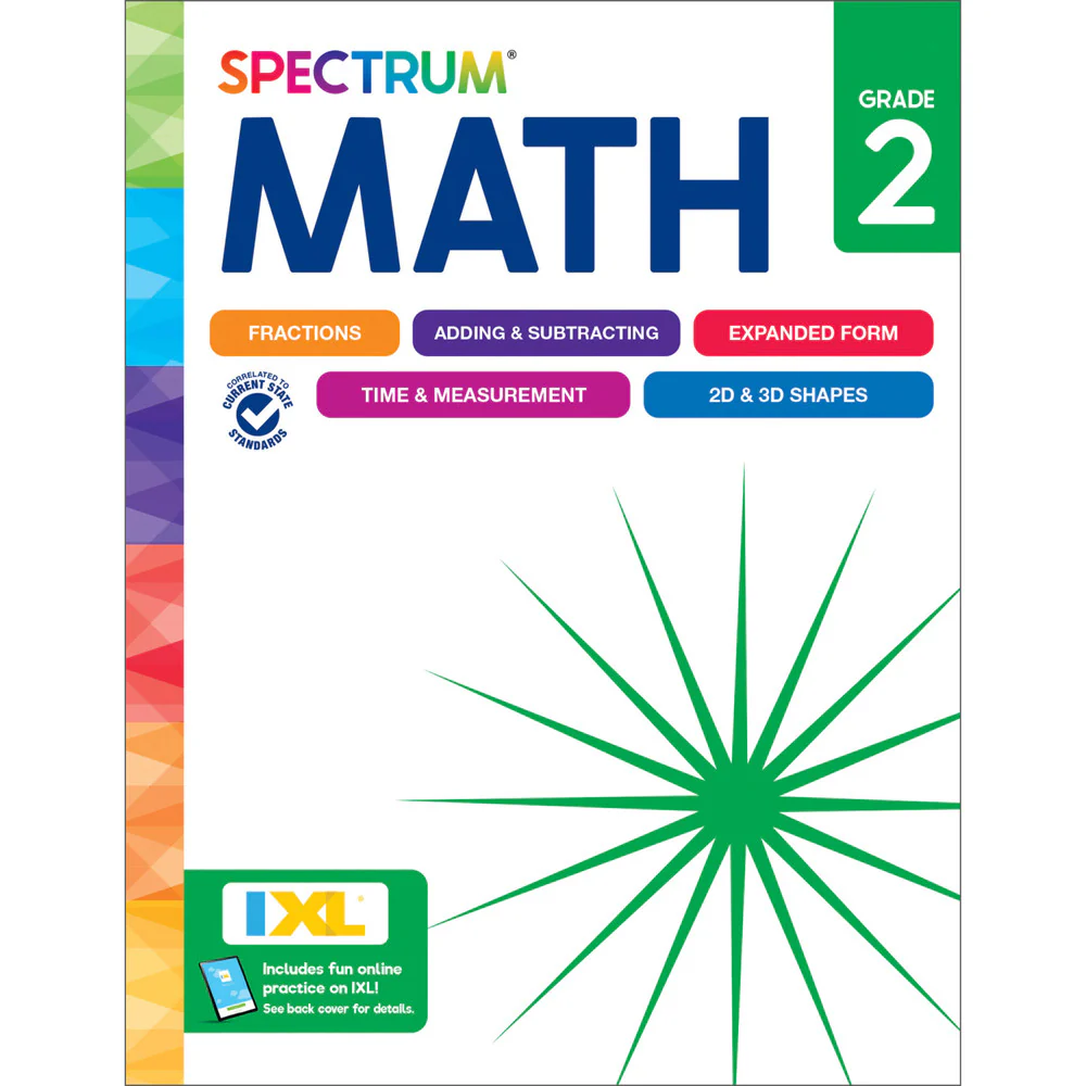 Spectrum Math Grade 2